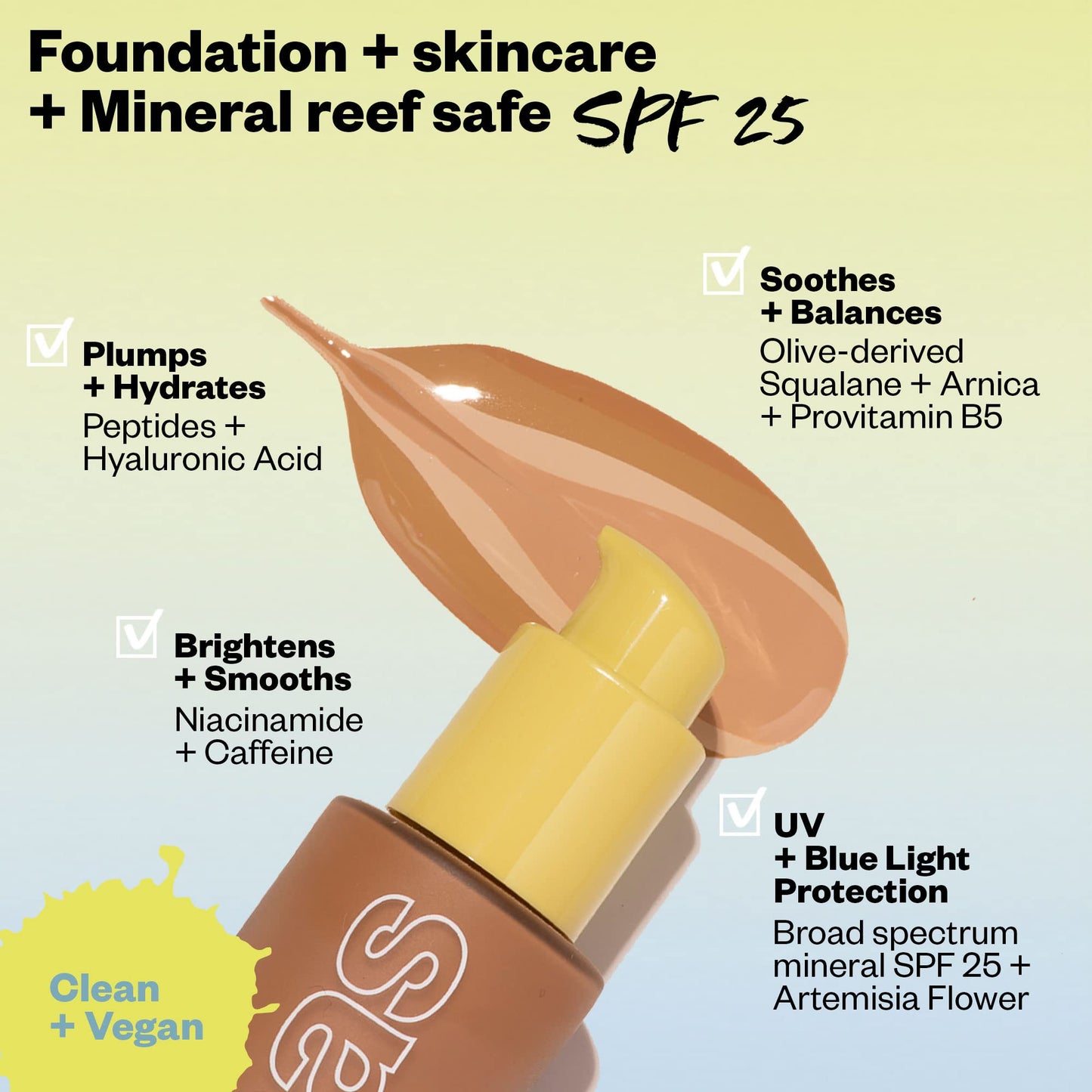Kosas Revealer Liquid Foundation SPF 25 – Medium Buildable Coverage, Hydrating Natural Glow Finish, Light Medium Neutral 200